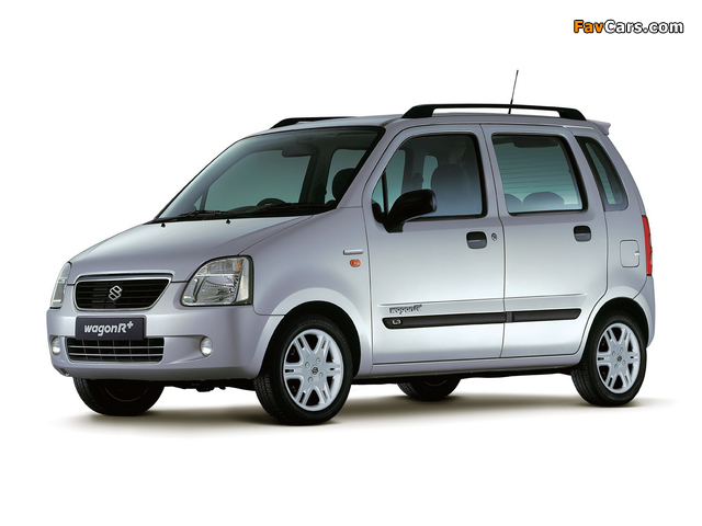 Suzuki Wagon R+ UK-spec (MM) 2000–03 wallpapers (640 x 480)