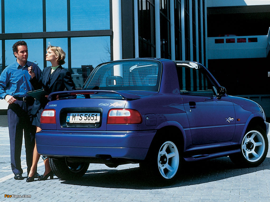 Suzuki Vitara X-90 EU-spec (LA/LB) 1996–97 pictures (1024 x 768)
