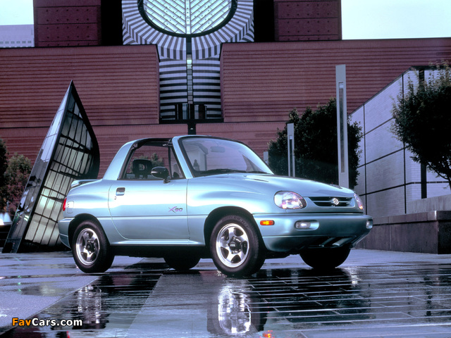 Suzuki X-90 US-spec (LA/LB) 1996–98 wallpapers (640 x 480)