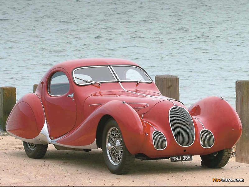 Pictures of Talbot Lago T150C SS Teardrop by Figoni Falaschi #90105 1937 (800 x 600)