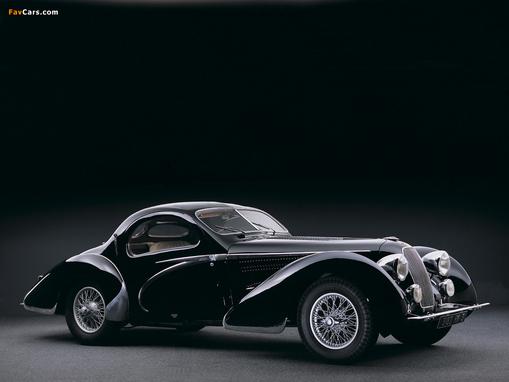 Talbot-Lago T150 C Teardrop Coupe by Figoni & Falaschi 1938 images (1024 x 768)