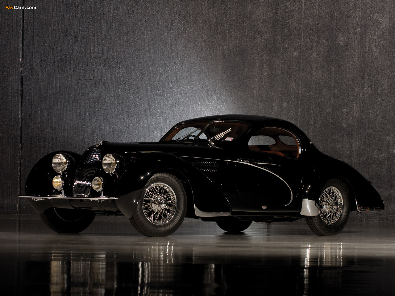 Talbot-Lago T150 C Teardrop Coupe by Figoni & Falaschi 1938 pictures (1280 x 960)