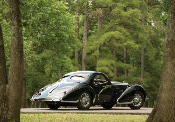 Talbot-Lago T150 C Teardrop Coupe by Figoni & Falaschi 1938 wallpapers