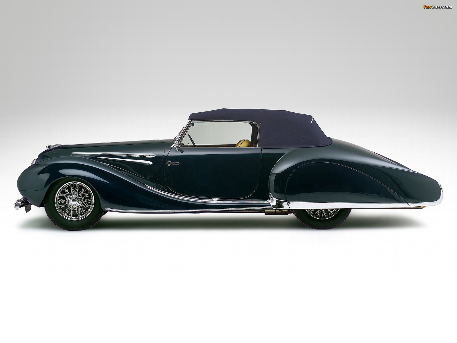 Talbot-Lago T26 GS Figoni et Falaschi Cabriolet 1949– wallpapers (1600 x 1200)