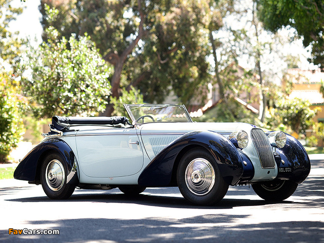 Pictures of Talbot-Darracq T23 Drop Head Coupe by Figoni & Falaschi 1938 (640 x 480)