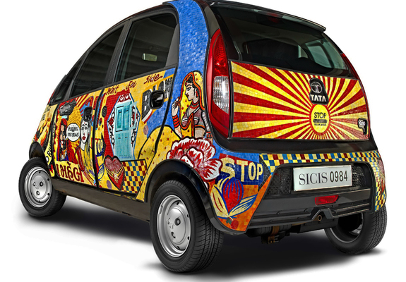 Images of Tata Nano Stop Indians Ahead Concept by SICIS 2011