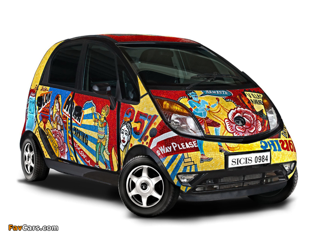 Tata Nano Stop Indians Ahead Concept by SICIS 2011 images (640 x 480)
