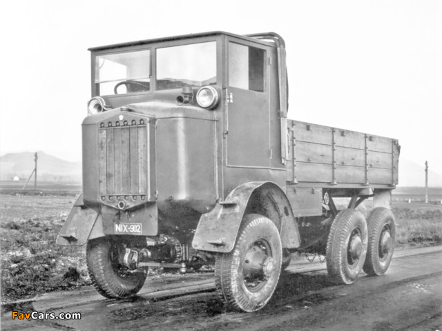 Tatra T25 6x6 Tractor Prototype 1926 photos (640 x 480)