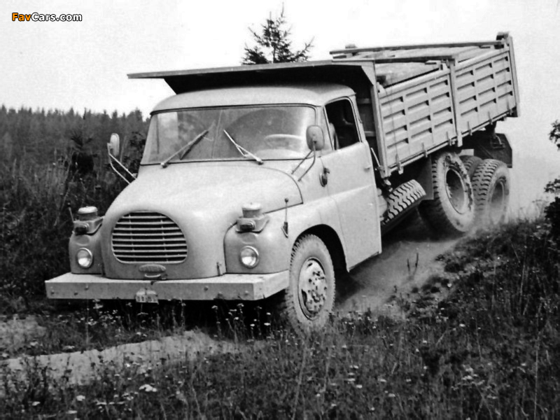 Tatra T138 S3 6x6 Prototype 1957 images (800 x 600)
