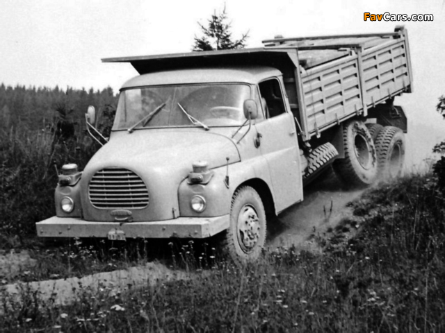 Tatra T138 S3 6x6 Prototype 1957 images (640 x 480)