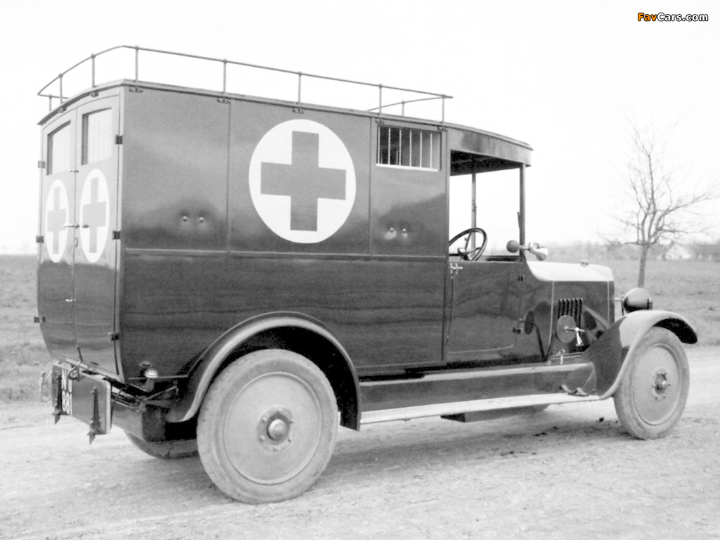 Tatra T20 Ambulance 1923–25 pictures (1024 x 768)
