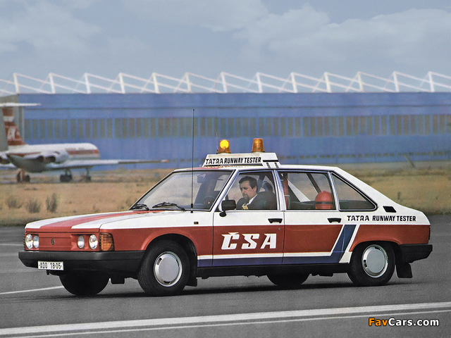 Tatra T613-3 Runway Tester 1989 wallpapers (640 x 480)