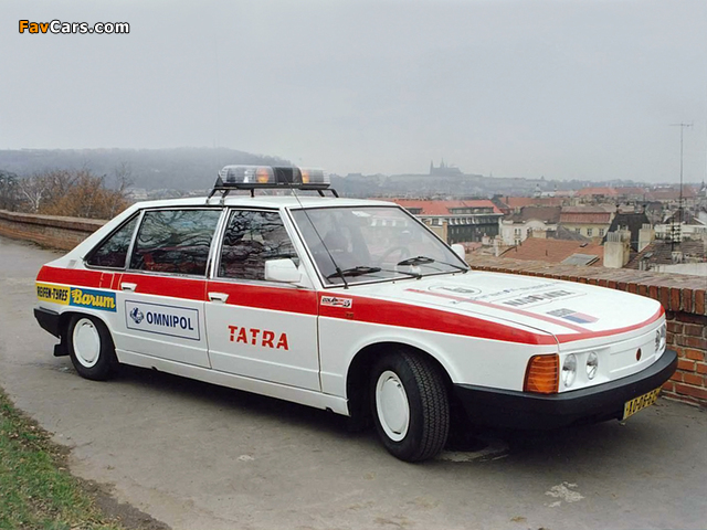 Tatra T613-4 Rescue Service 1992 wallpapers (640 x 480)
