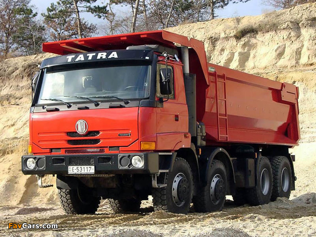 Images of Tatra T815 P TerrNo1 8x8.2 c camocvalnim kuzovom VS-mont 1998. (640 x 480)
