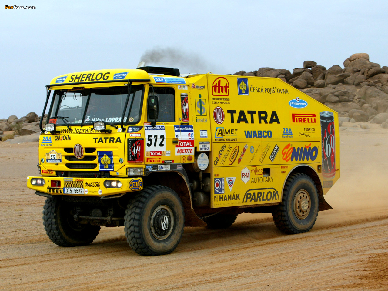 Images of Tatra T815 4x4 Rally Truck 2006–07 (1280 x 960)