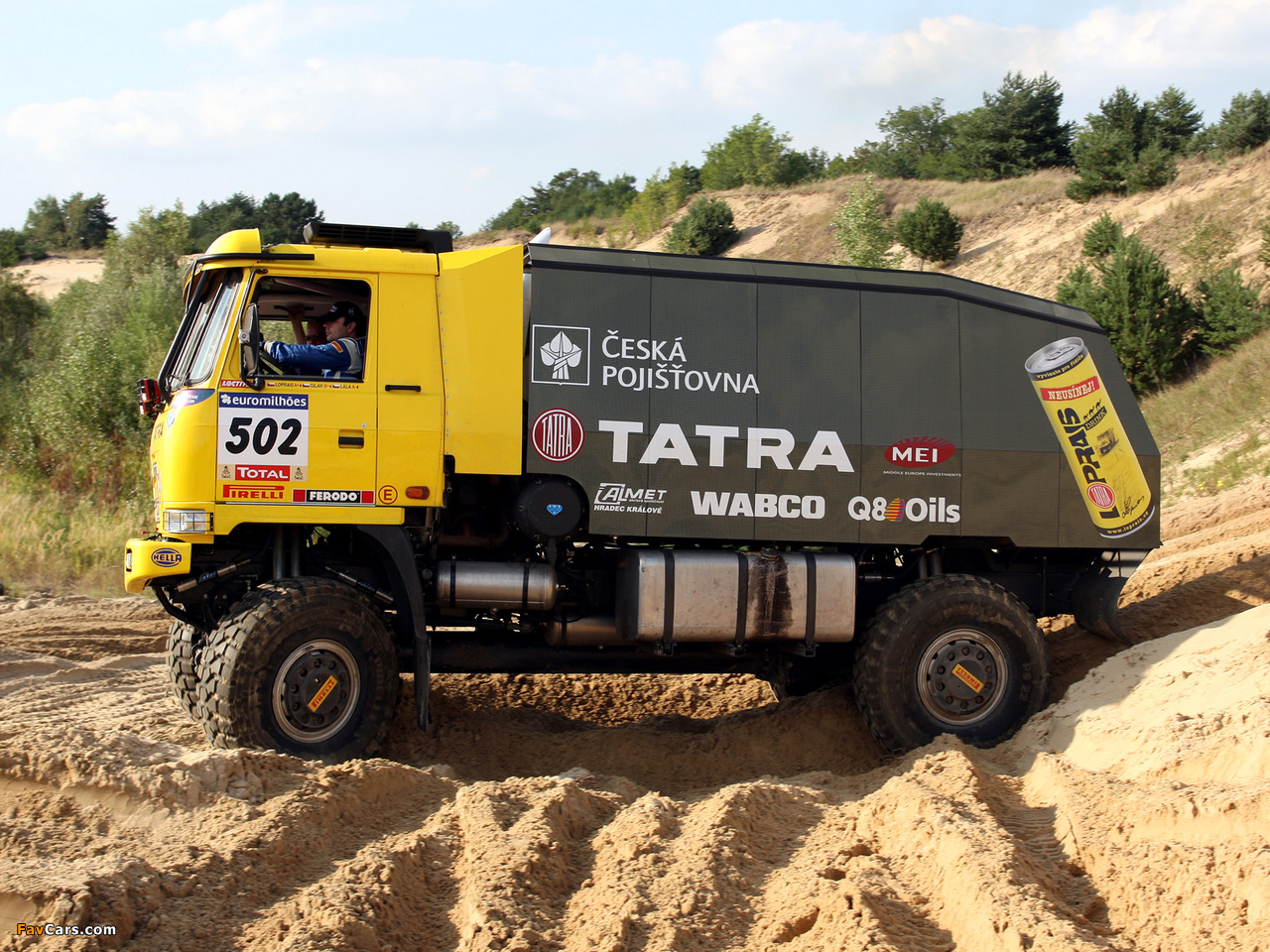 Images of Tatra T815 4x4 Rally Truck 2007–08 (1280 x 960)