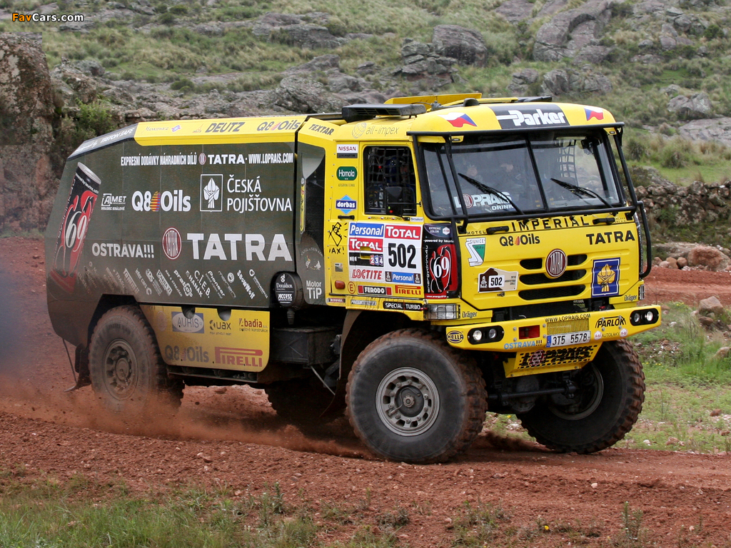 Images of Tatra T815 4x4 Rally Truck 2009–10 (1024 x 768)