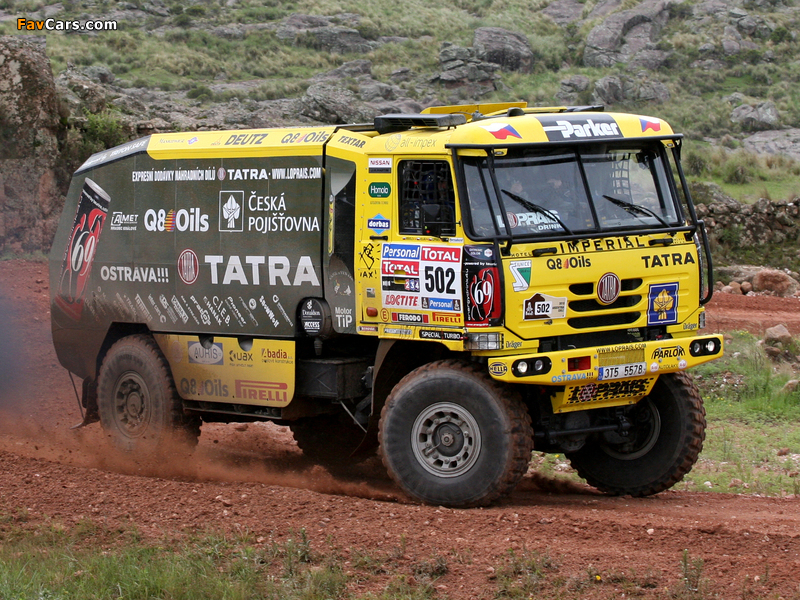 Images of Tatra T815 4x4 Rally Truck 2009–10 (800 x 600)