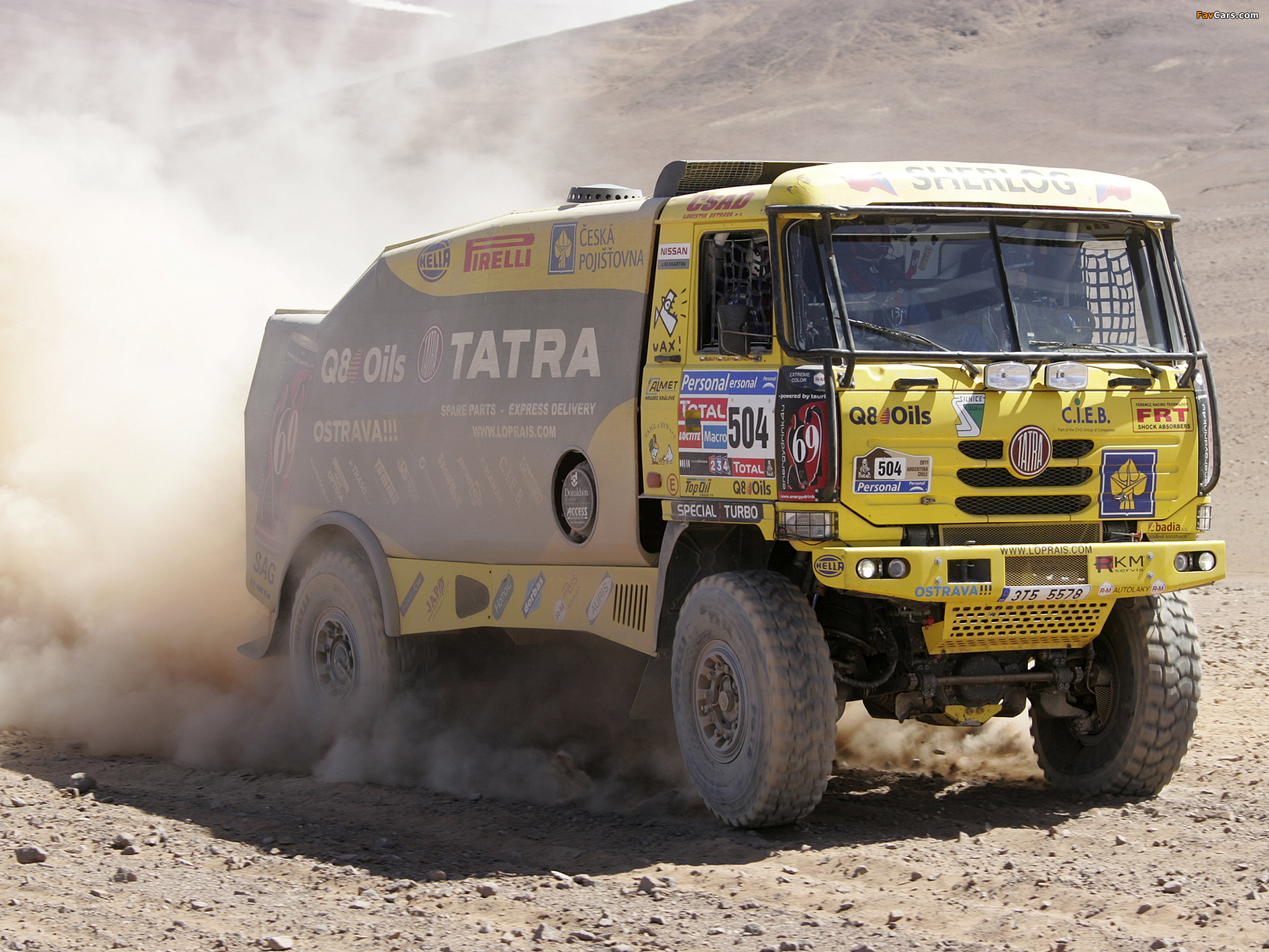 Images of Tatra T815 4x4 Rally Truck 2010–11 (2048 x 1536)