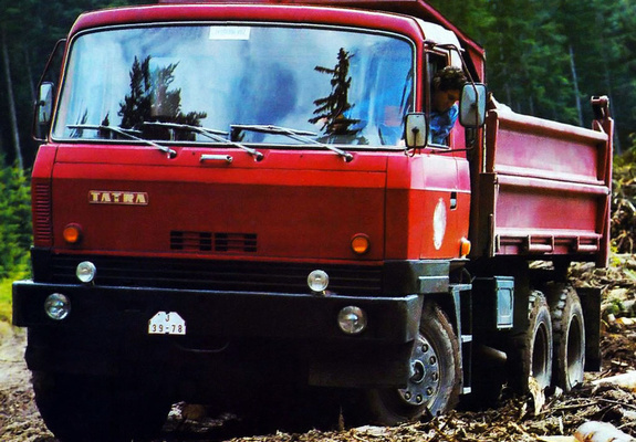 Pictures of Tatra T815 S3 Prototype 1976
