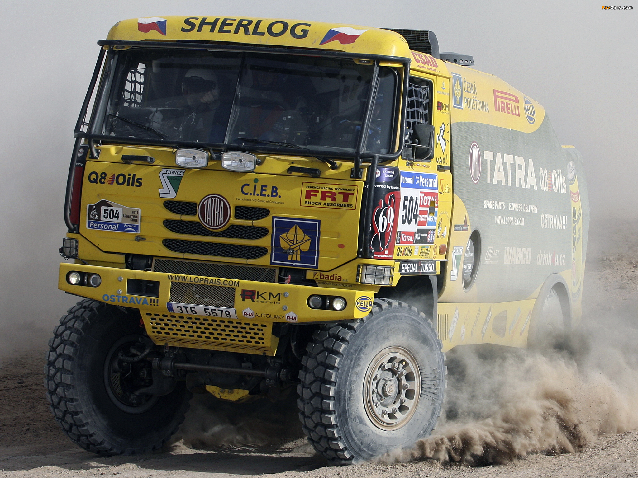 Pictures of Tatra T815 4x4 Rally Truck 2010–11 (2048 x 1536)