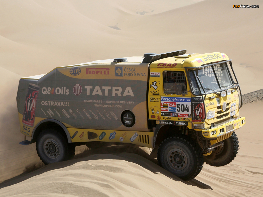 Pictures of Tatra T815 4x4 Rally Truck 2010–11 (1024 x 768)