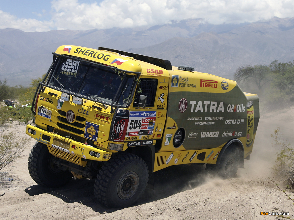 Pictures of Tatra T815 4x4 Rally Truck 2010–11 (1024 x 768)
