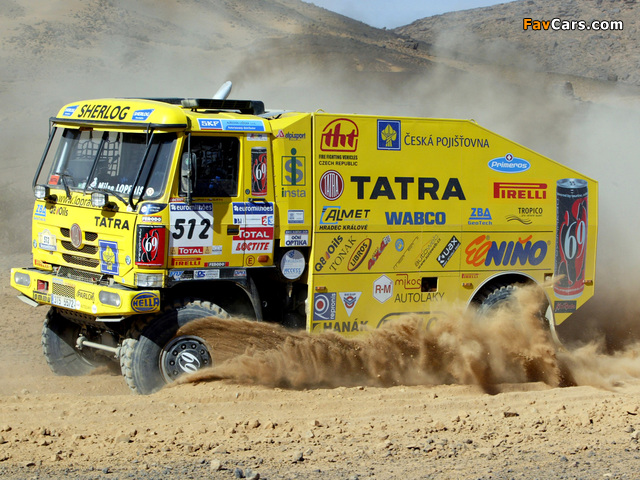 Tatra T815 4x4 Rally Truck 2006–07 photos (640 x 480)
