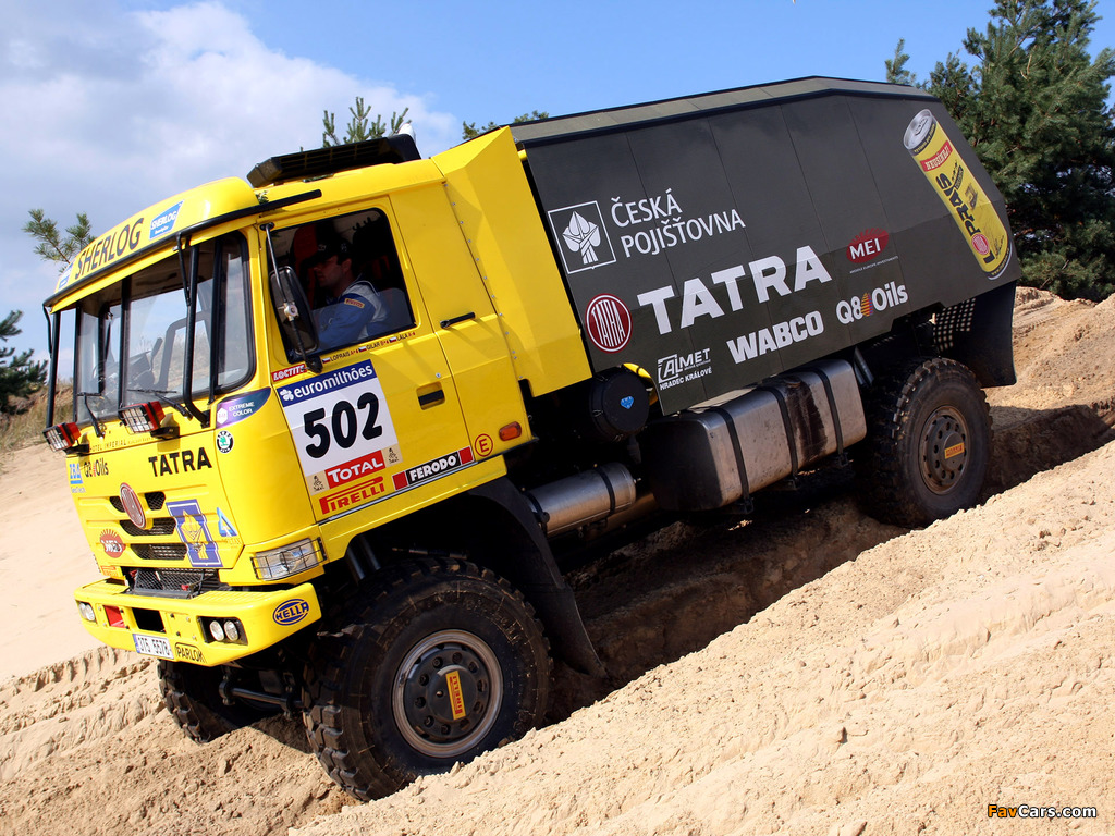 Tatra T815 4x4 Rally Truck 2007–08 images (1024 x 768)