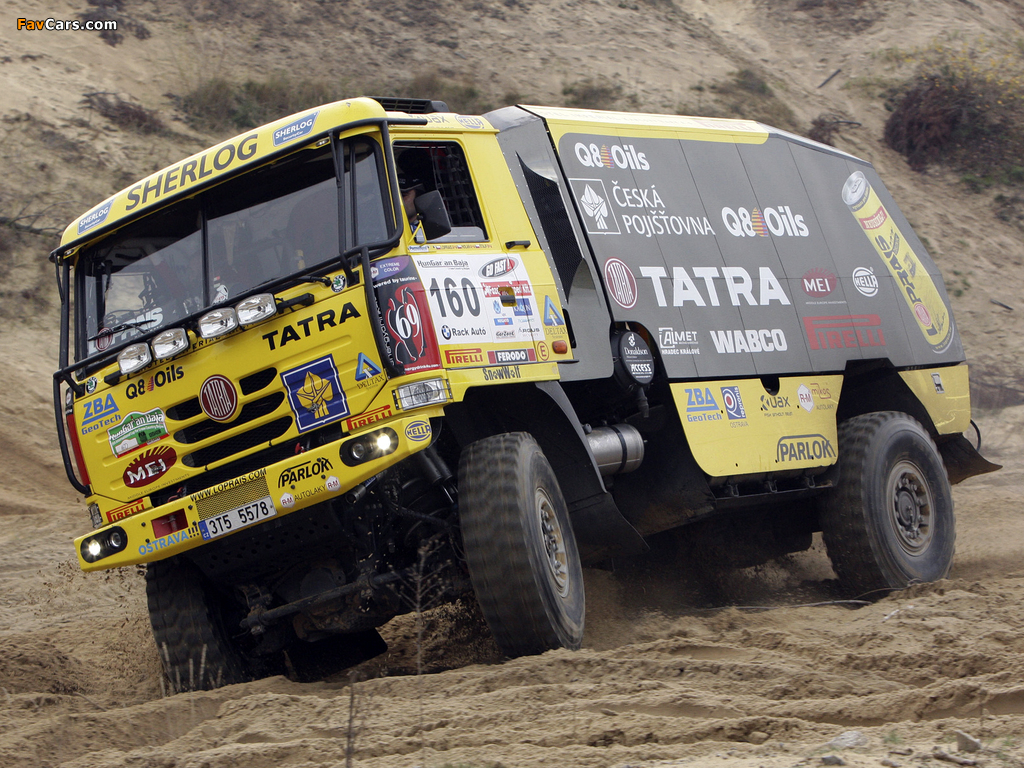 Tatra T815 4x4 Rally Truck 2007–08 photos (1024 x 768)