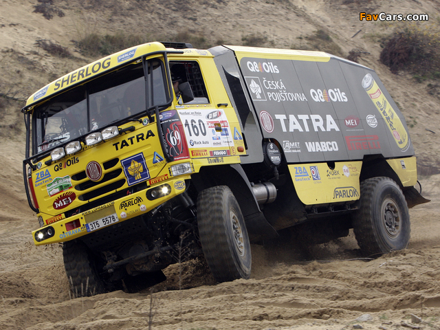 Tatra T815 4x4 Rally Truck 2007–08 photos (640 x 480)