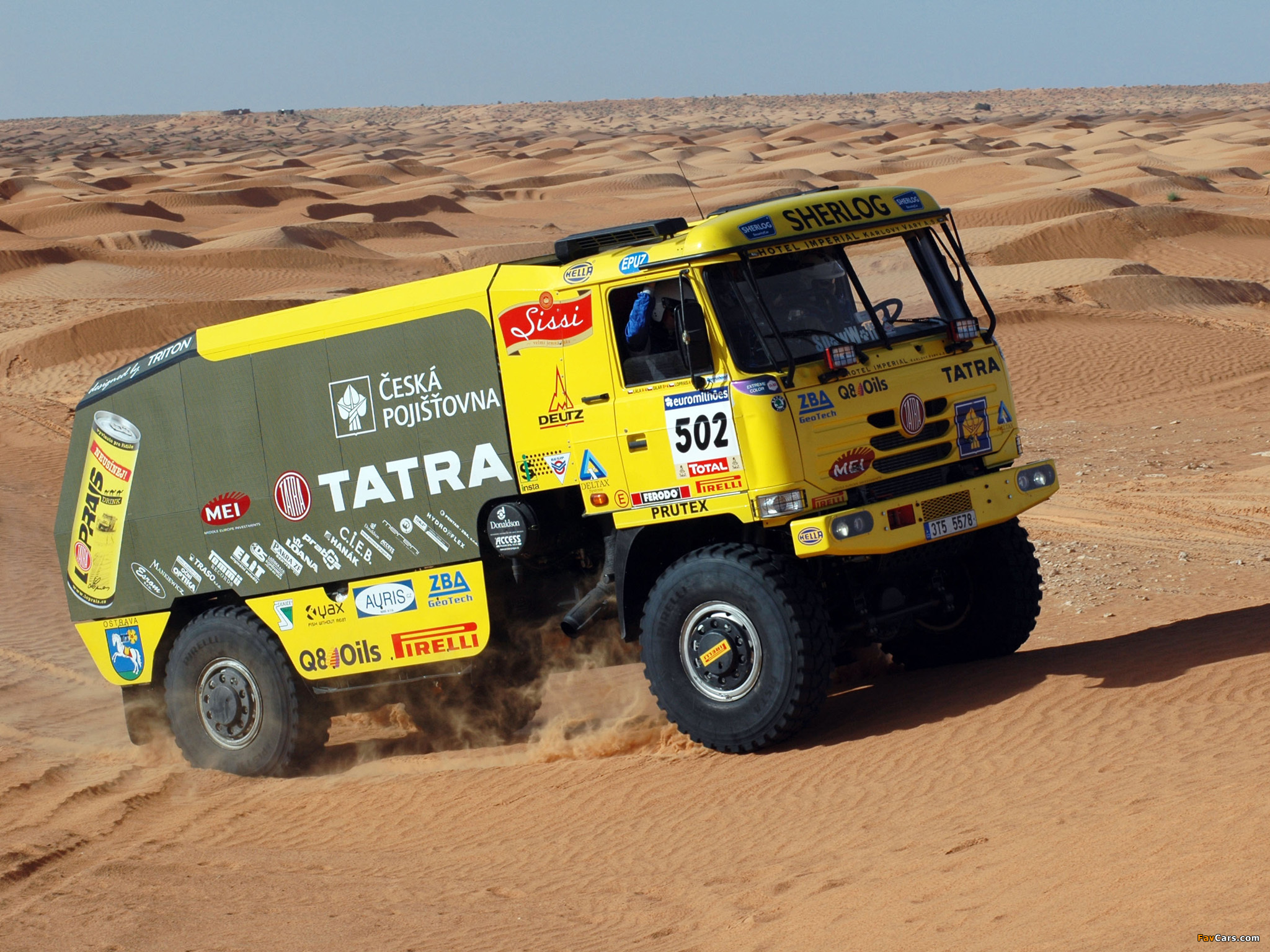 Tatra T815 4x4 Rally Truck 2007–08 pictures (2048 x 1536)
