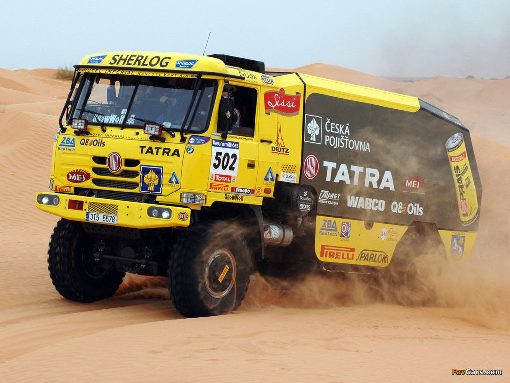 Tatra T815 4x4 Rally Truck 2007–08 pictures (1024 x 768)