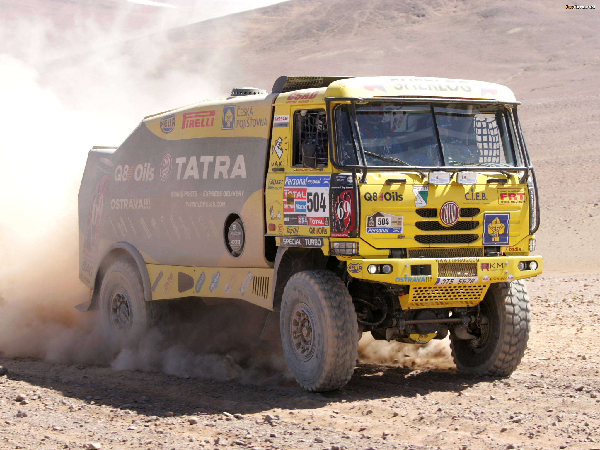 Tatra T815 4x4 Rally Truck 2010–11 images (2048 x 1536)