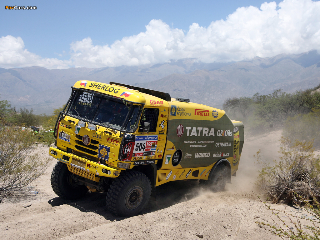 Tatra T815 4x4 Rally Truck 2010–11 pictures (1024 x 768)