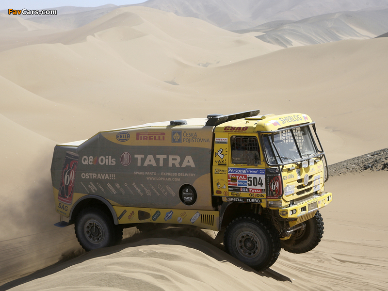Tatra T815 4x4 Rally Truck 2010–11 pictures (800 x 600)