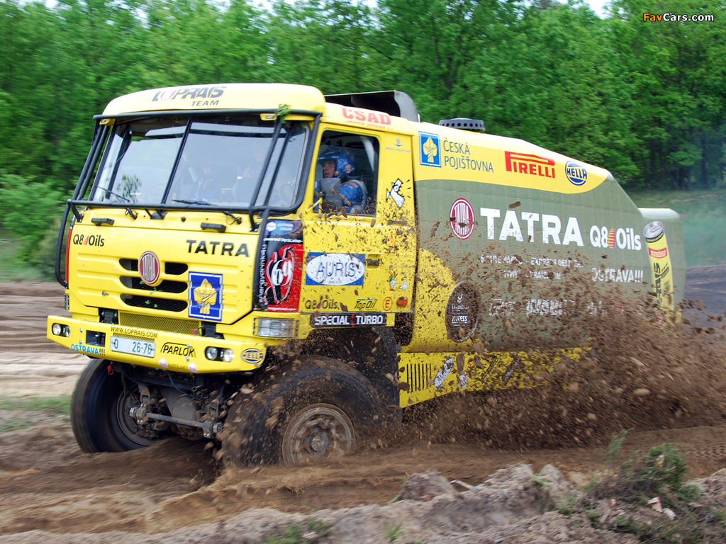 Tatra T815 4x4 Rally Truck 2010–11 wallpapers (1024 x 768)