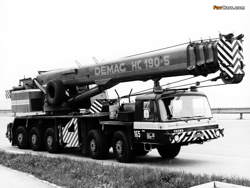 DEMAG HC190-5 na shacci Tatra T815 images (800 x 600)