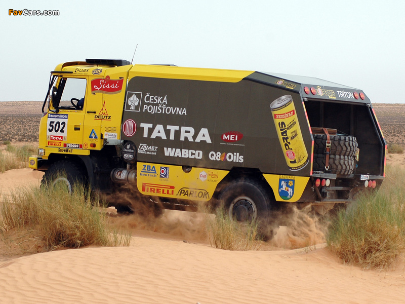 Tatra T815 4x4 Rally Truck 2007–08 wallpapers (800 x 600)