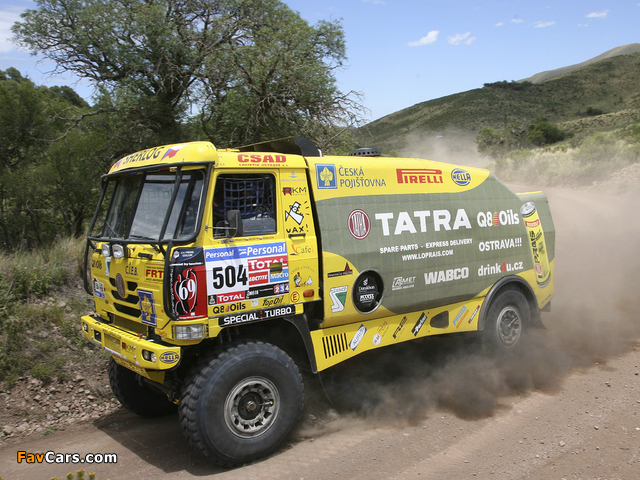 Tatra T815 4x4 Rally Truck 2010–11 wallpapers (640 x 480)