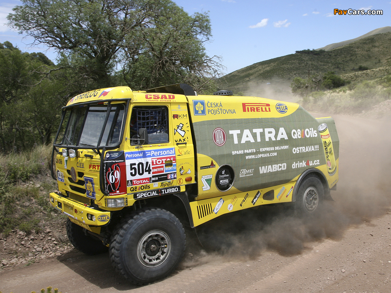Tatra T815 4x4 Rally Truck 2010–11 wallpapers (800 x 600)