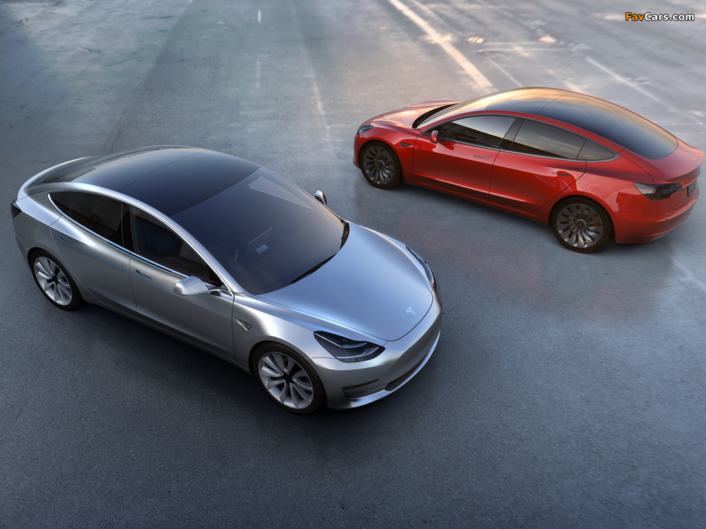 Images of Tesla Model 3 Prototype 2016 (1024 x 768)