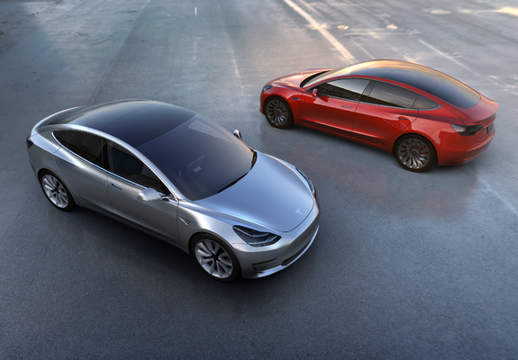 Images of Tesla Model 3 Prototype 2016