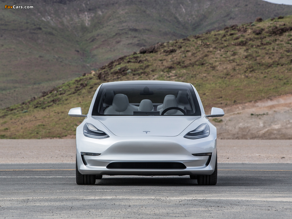 Photos of Tesla Model 3 Prototype 2016 (1024 x 768)