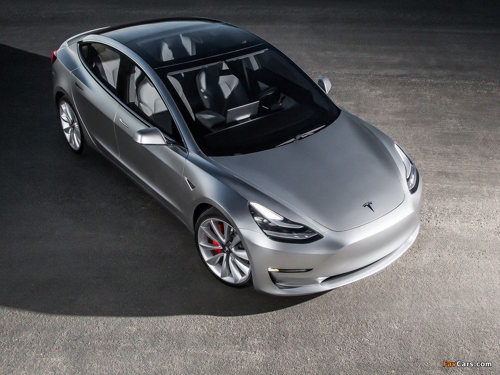 Tesla Model 3 Prototype 2016 pictures (1024 x 768)