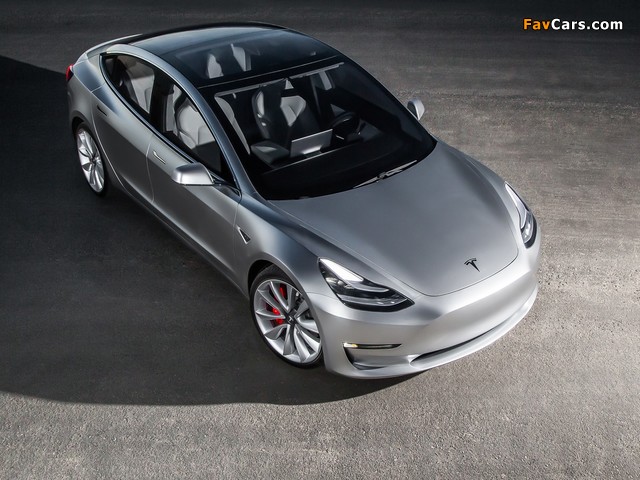 Tesla Model 3 Prototype 2016 pictures (640 x 480)