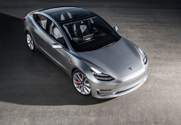 Tesla Model 3 Prototype 2016 pictures