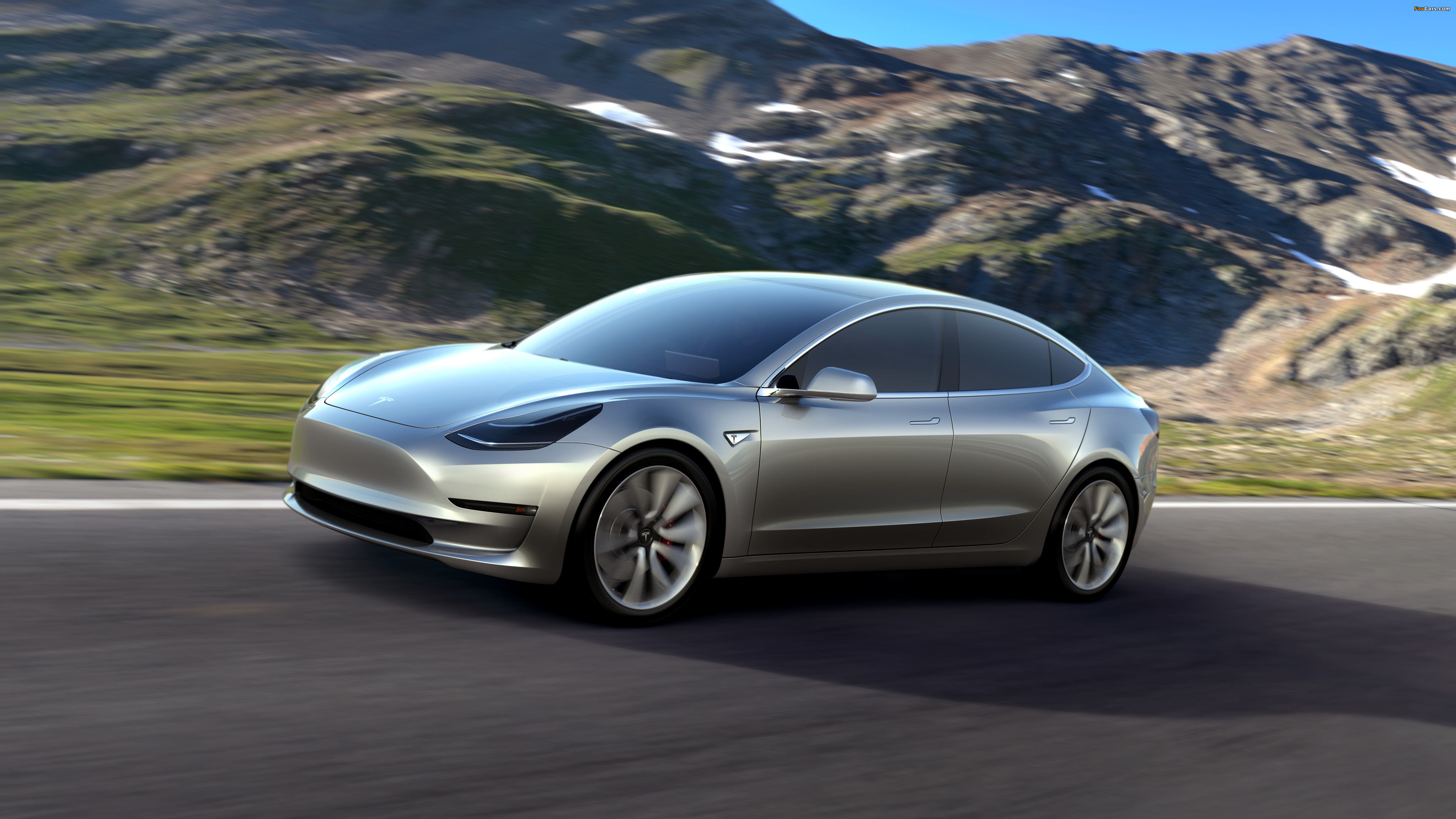 Tesla Model 3 Prototype 2016 pictures (4096 x 2304)