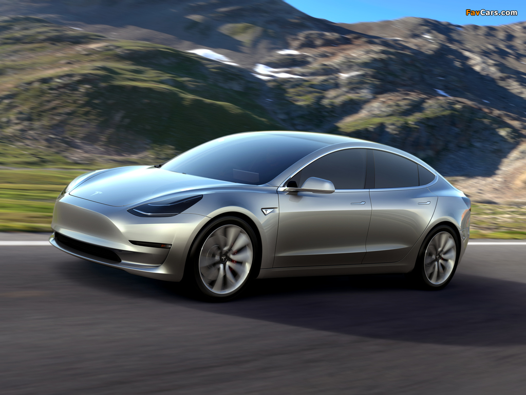 Tesla Model 3 Prototype 2016 pictures (1024 x 768)