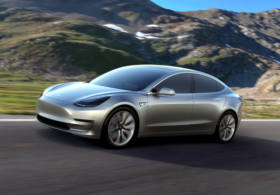Tesla Model 3 Prototype 2016 pictures